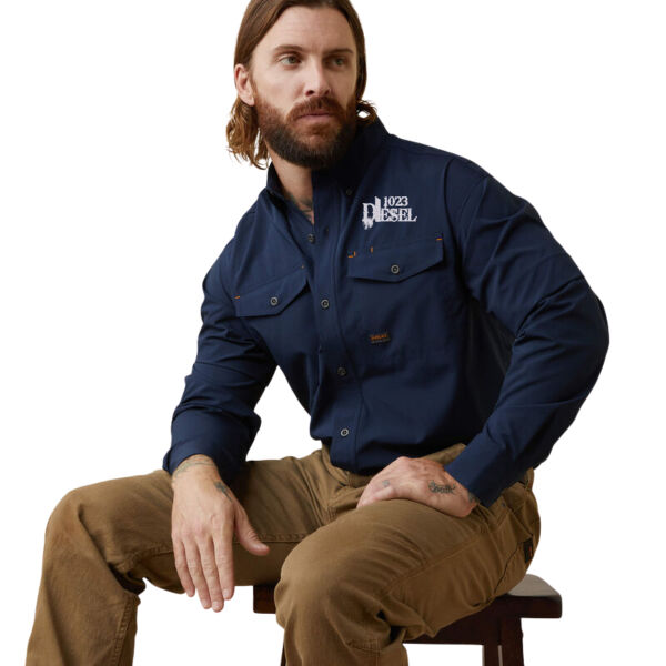 DSL - ARIAT Long-Sleeve Rebar Made Tough VentTEK DuraStretch Work Shirt Thumbnail